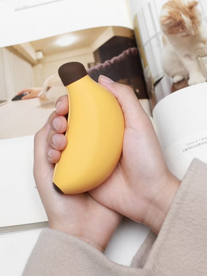 香蕉暖手寶 移動電源 暖手充電寶二合一 portable charger