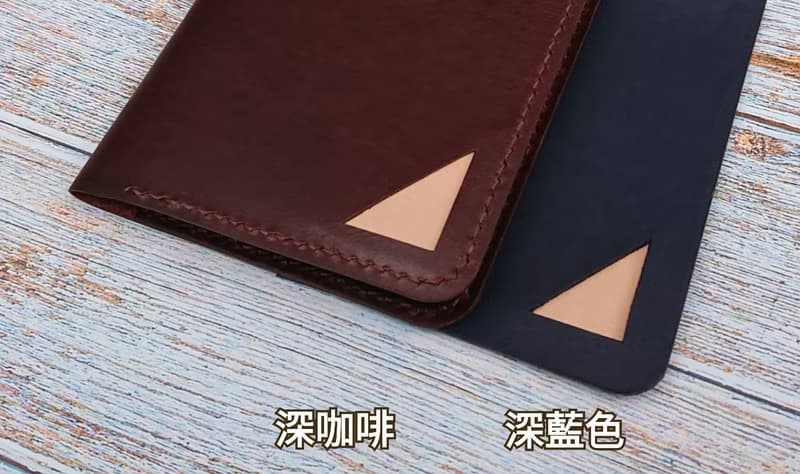皮革手帳+筆記本套 (A6尺寸)。包含內頁手帳。可訂製尺寸。新年禮物