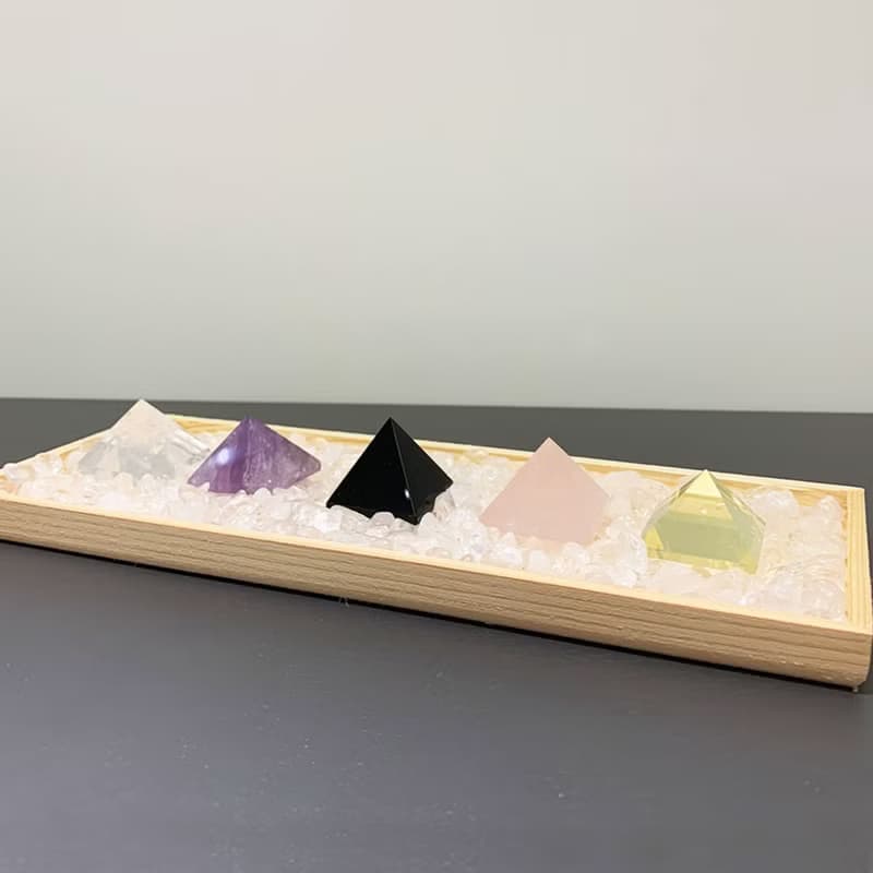 【送禮必備禮物】-水晶塔能量套組 辦公室裝置擺飾 擺件