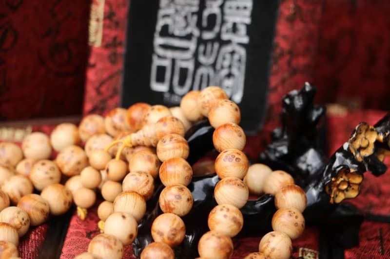 精品太行崖柏念珠 12mm 108顆 瘤疤 木珠 有香味木頭 崖柏佛珠