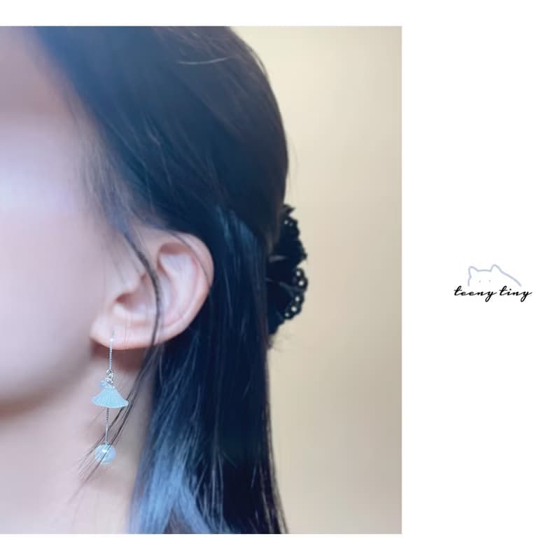 TeenyTinyCraft | 花裙 手工耳環/耳夾/戒指