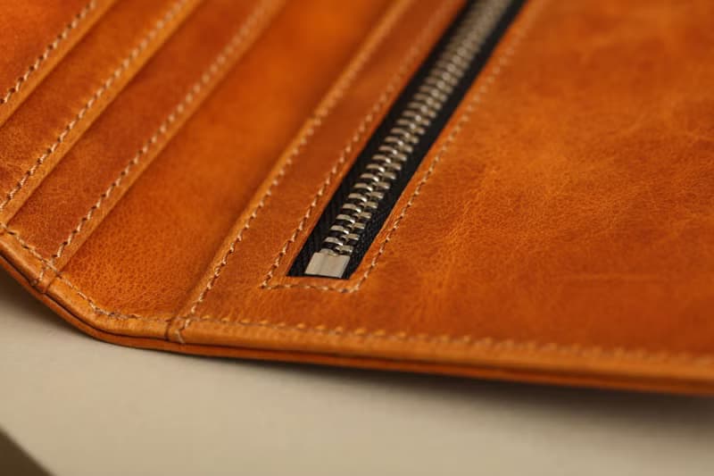 Long Wallet Leather Handmade