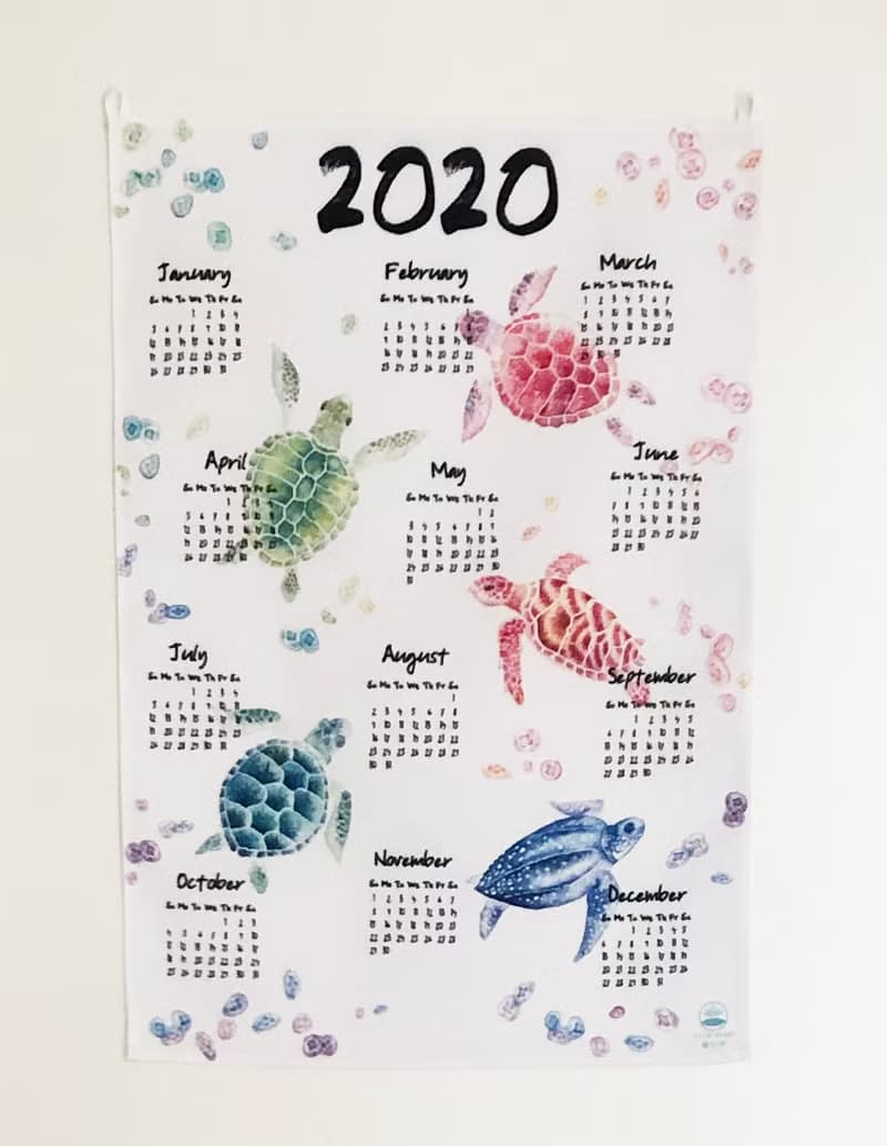 2020海龜年曆