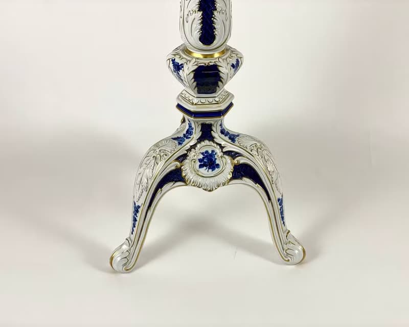 復古咖啡桌|瓷台標記PMP 1817手繪|