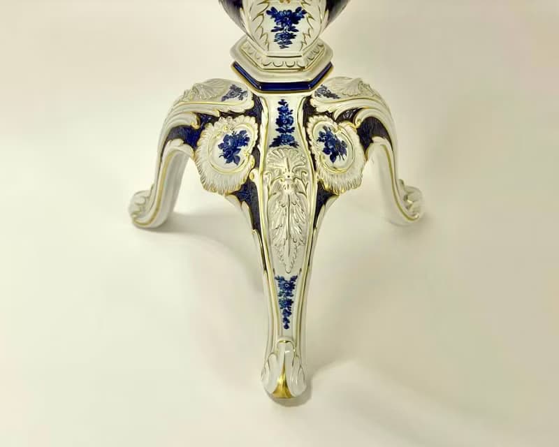 復古咖啡桌|瓷台標記PMP 1817手繪|