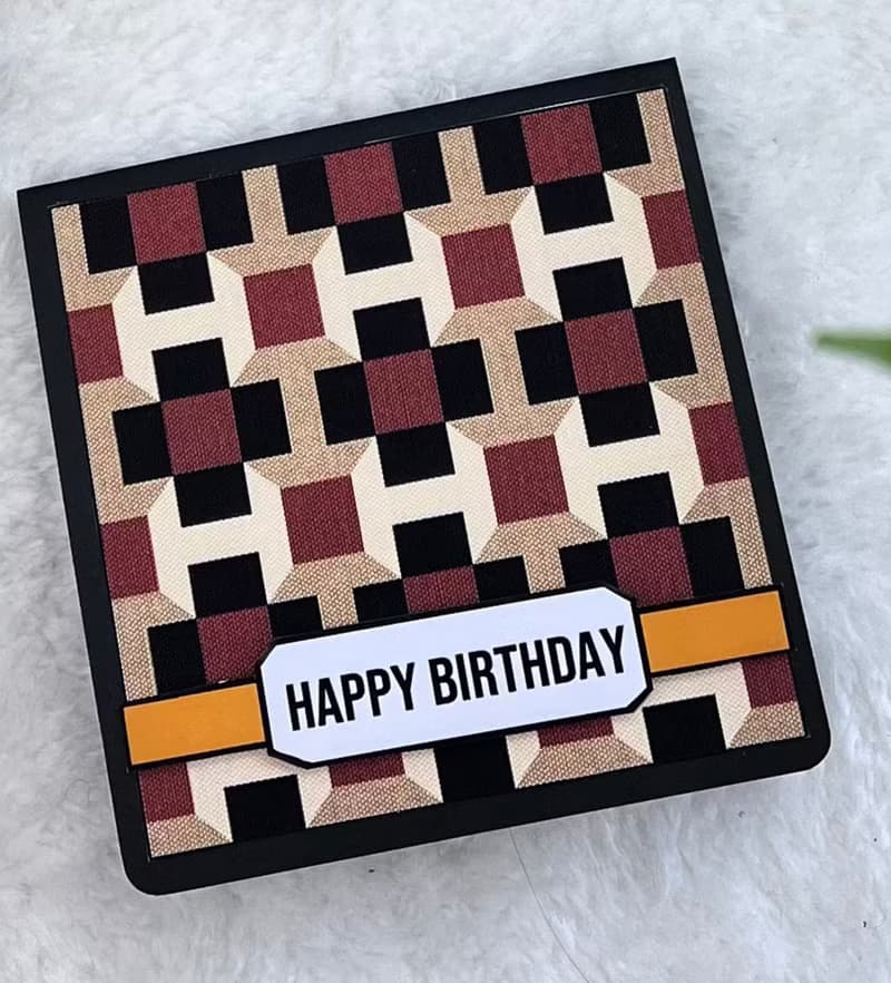 生日卡片│賀卡│七夕│禮物│手作│創意│K 款
