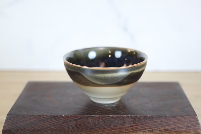 【母親節禮物】120ml 天目釉 柴燒茶杯 茶碗 鶯歌名家葉敏祥作品