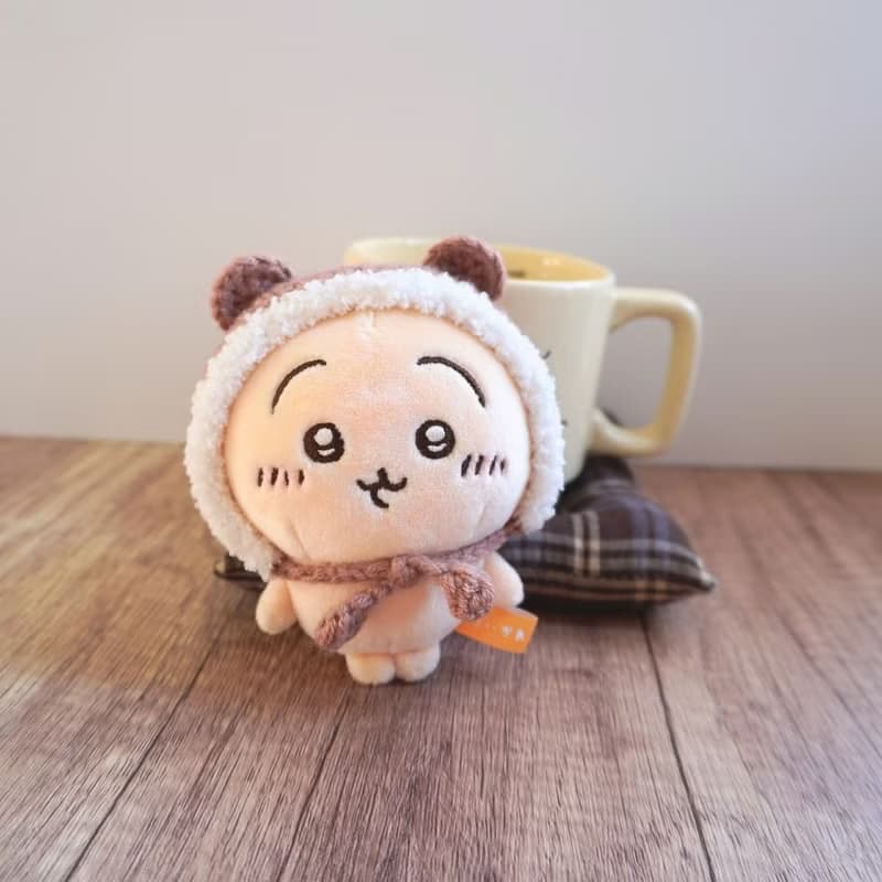 小熊帽-棕 | 娃衣 吉伊卡哇 ちいかわ Chiikawa 10cm適用