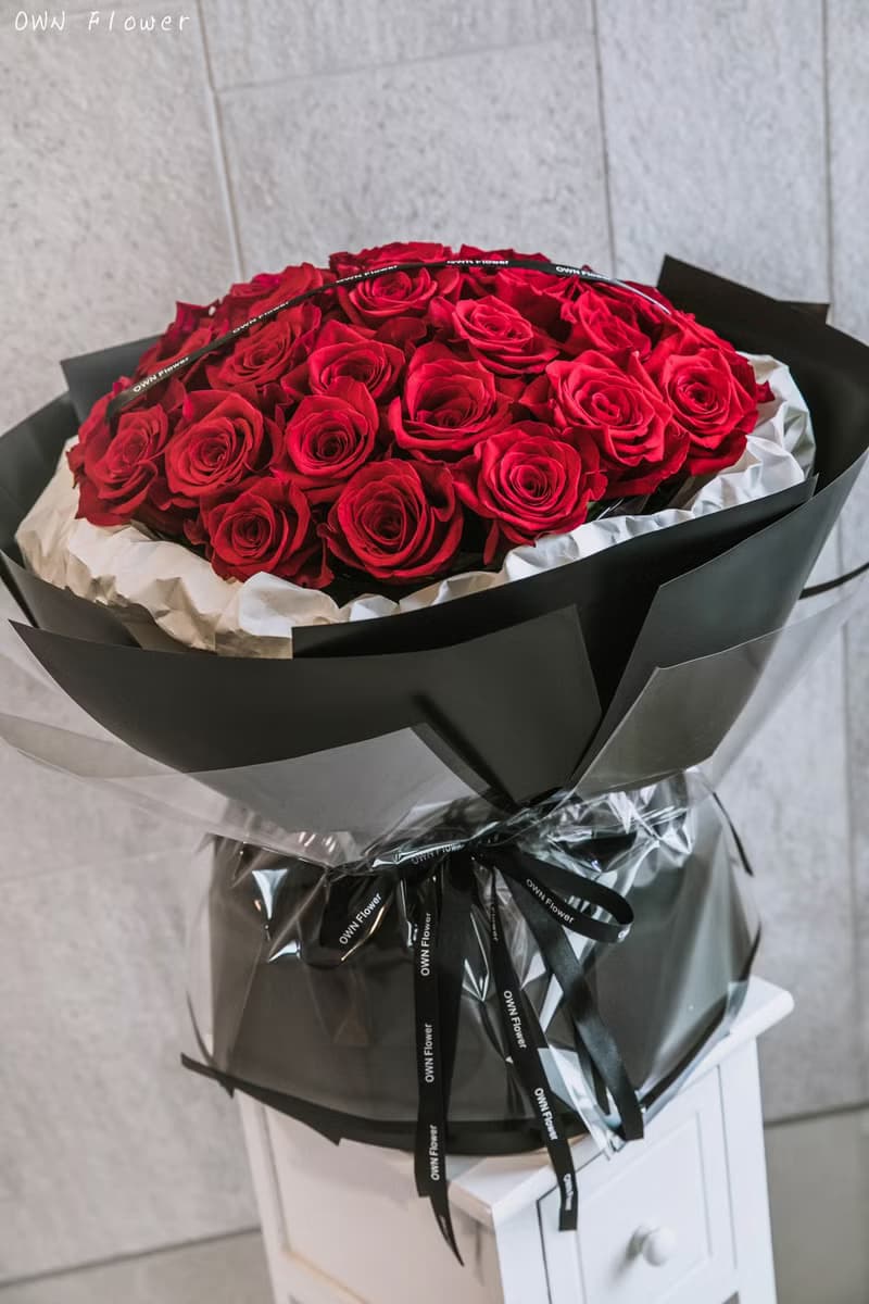 30朵進口玫瑰/大型花束/鮮花玫瑰花束/鮮花花束/情人節/生日/求婚