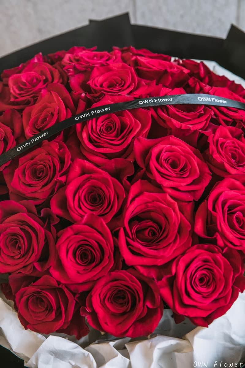 30朵進口玫瑰/大型花束/鮮花玫瑰花束/鮮花花束/情人節/生日/求婚