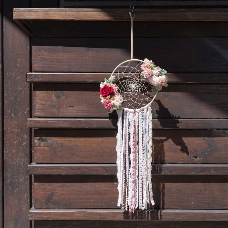 美夢成真不凋花捕夢網 | 禮物 永生花 玫瑰