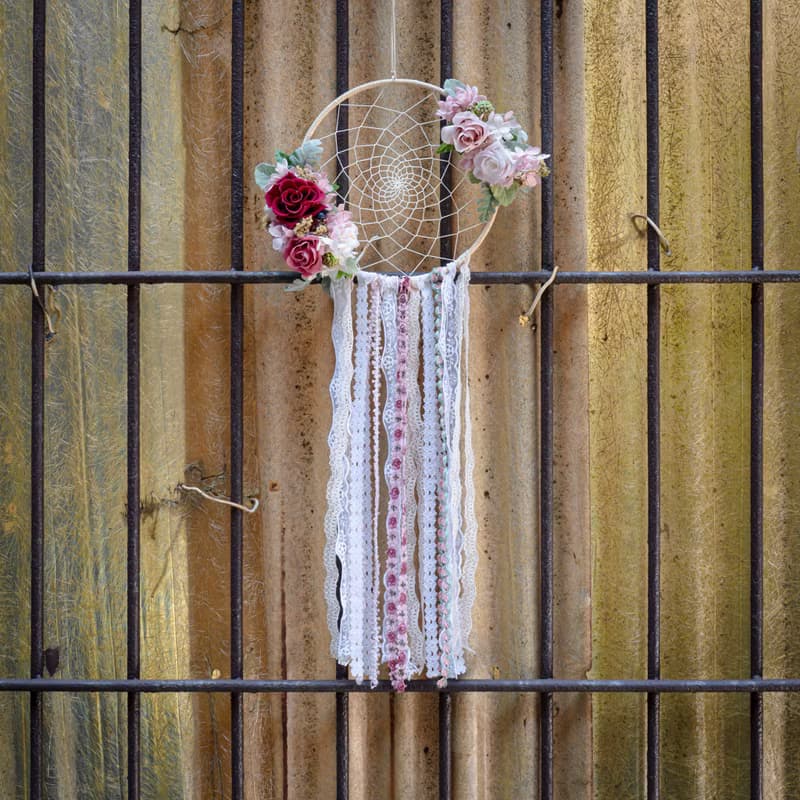 美夢成真不凋花捕夢網 | 禮物 永生花 玫瑰