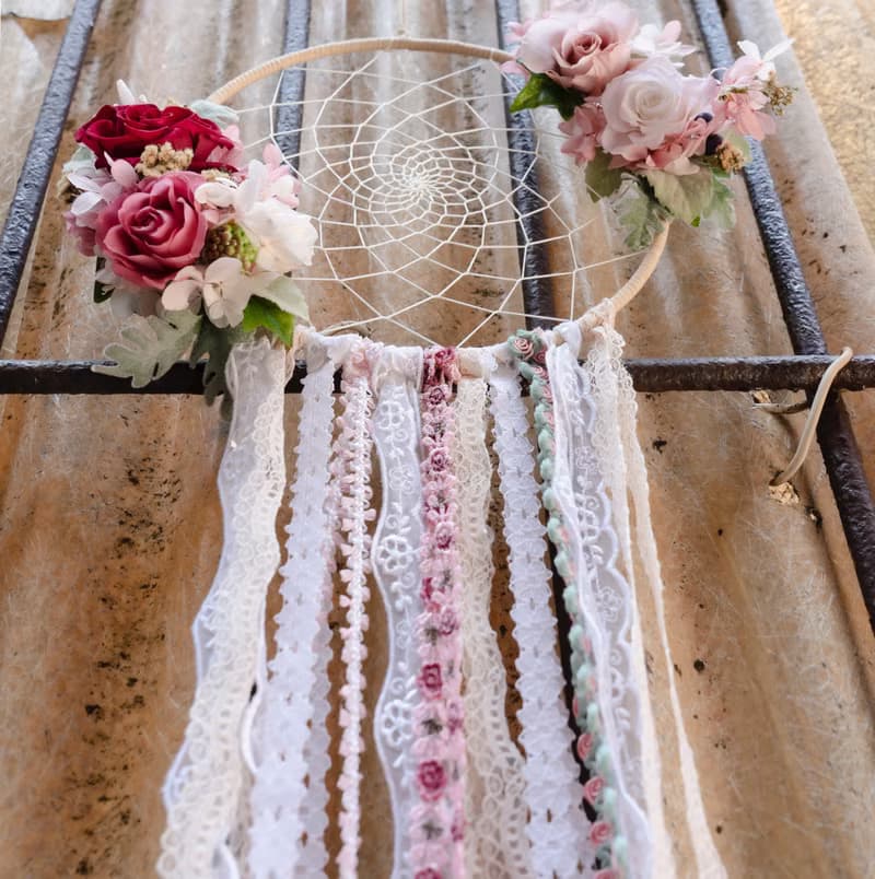 美夢成真不凋花捕夢網 | 禮物 永生花 玫瑰