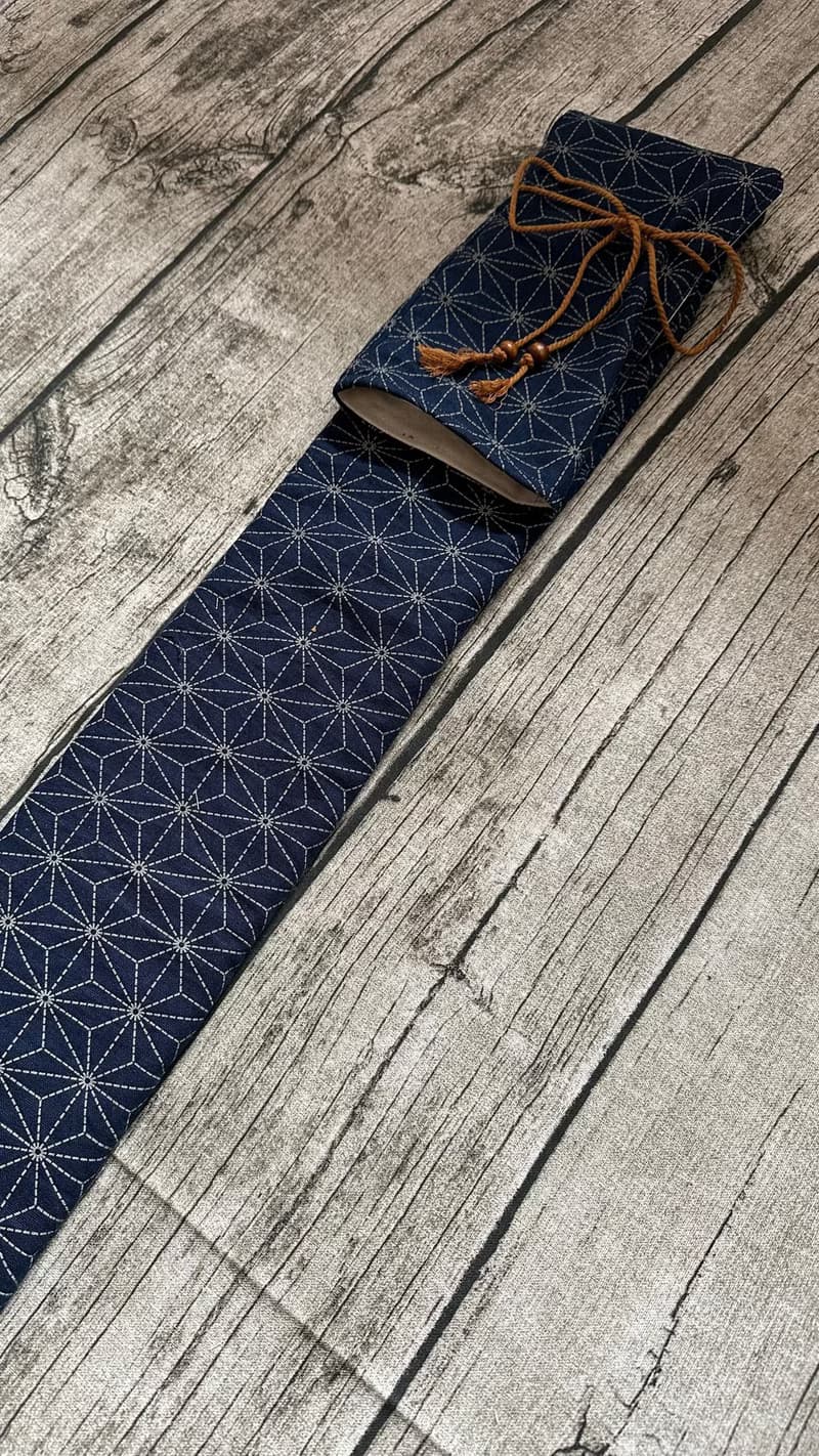 原創手工縫製 日本劍道竹刀套 可調節長度揹帶側揹斜揹