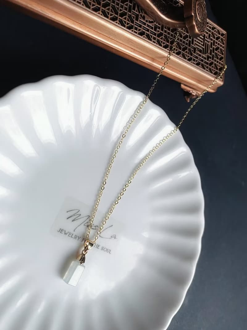 天然緬甸玉翡翠 冰種 長命百歲 長命鎖 禮物 項鍊 滿月禮 彌月禮