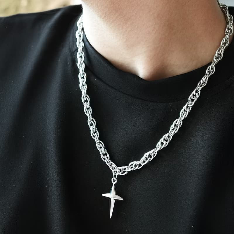 【禮物】Lonestar Necklace 多層繩鍊 星型吊墜項鍊