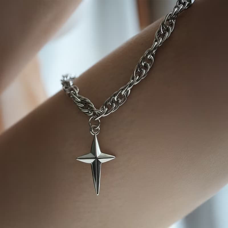 【禮物】Lonestar Necklace 多層繩鍊 星型吊墜項鍊