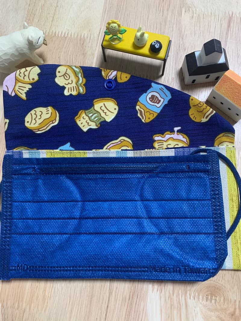 文青風優質萬用存摺袋 彩虹條紋 厚實帆布 蛇年 禮物 收納 濕紙