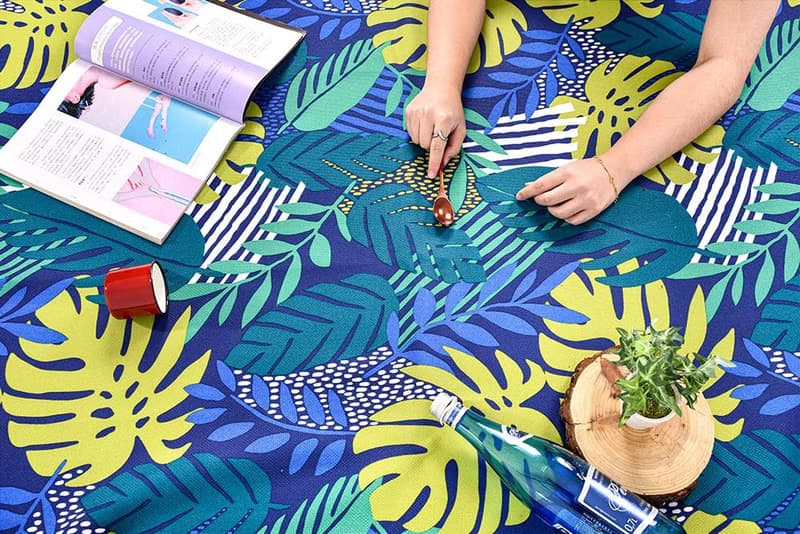 限量花布輕量野餐墊沙灘墊台灣製 無防水 塗鴉派對 交換禮物