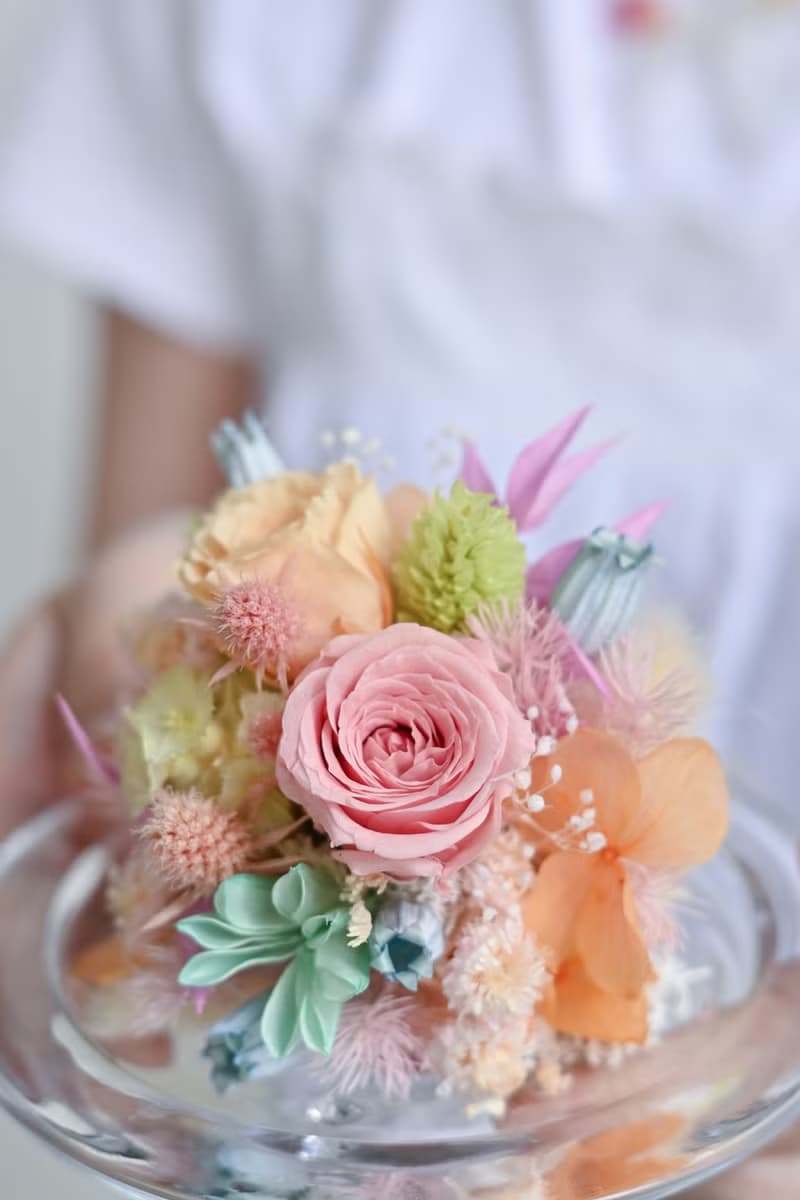 把最好的都給你 永生花系列作品  JOYFUL