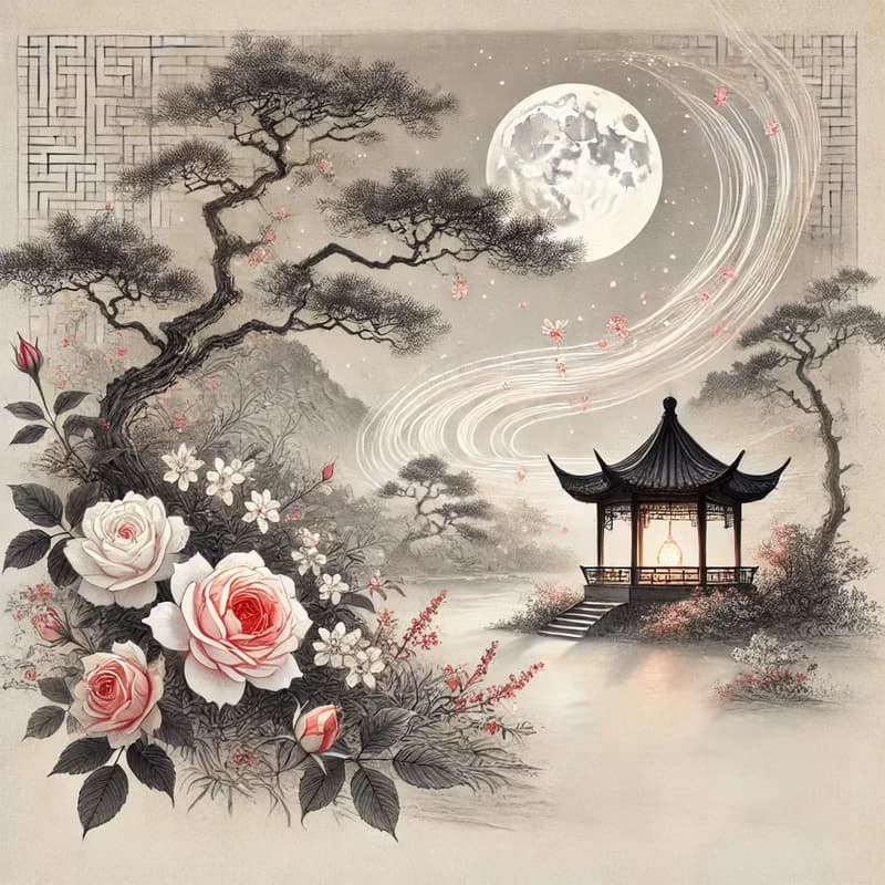 月夜流芳 精油香水 / 木質花香調  / 藏式精油香