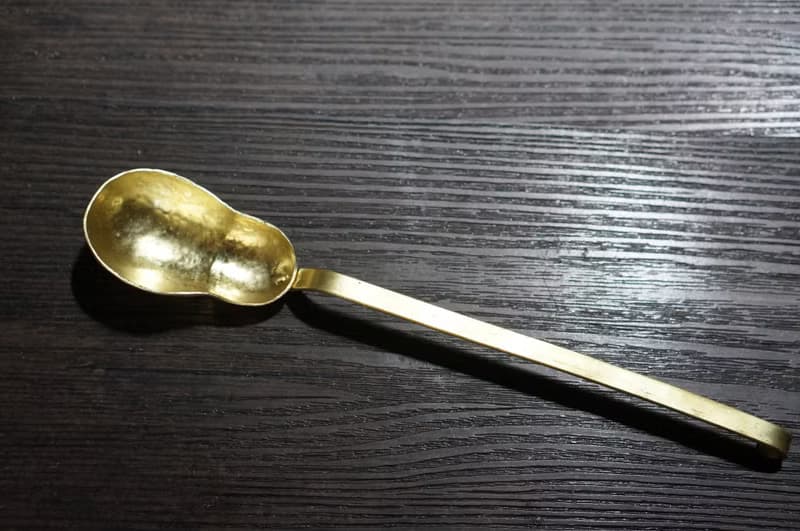 手工黃銅葫蘆勺/豆勺/湯勺/裝飾勺