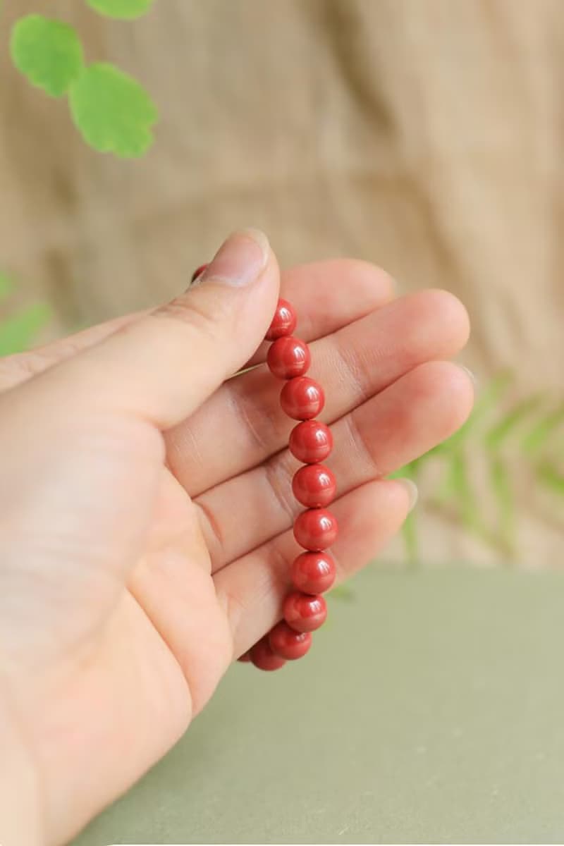 春秋手作 | 硃砂手串 8mm | 原礦帝王硃砂 闢邪 化太歲 | 本命年