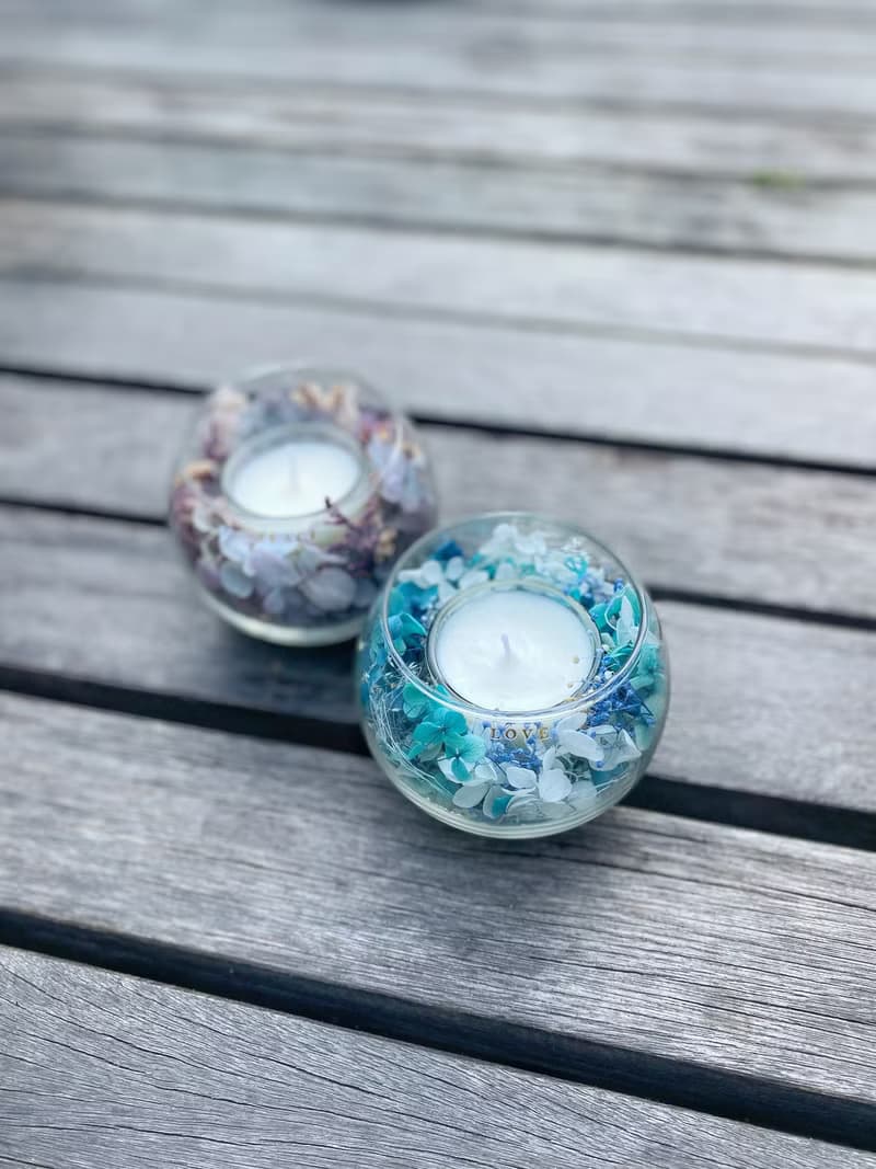 聖誕花園蠟燭台 | 手工香氛燭台