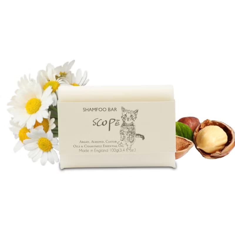 【詩可貝SCOPē】洋甘菊洗髮皂100g-英國固體潔淨