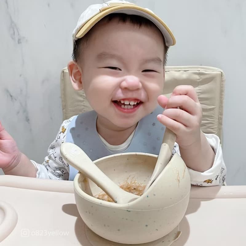 小熊初食吸盤餐具組(附贈湯叉)【多款】-新加坡Little Bearnie