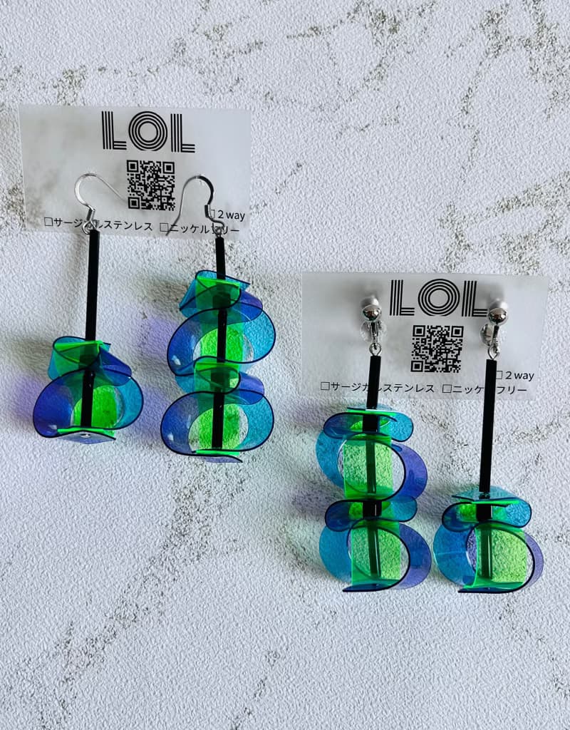 PVC DesignE 054 ピアス/イヤリング