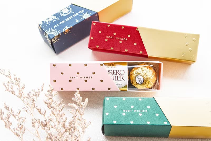 時尚閃金包裝 金莎巧克力3顆入 實用禮物 禮盒 禮贈品 糖果 點心