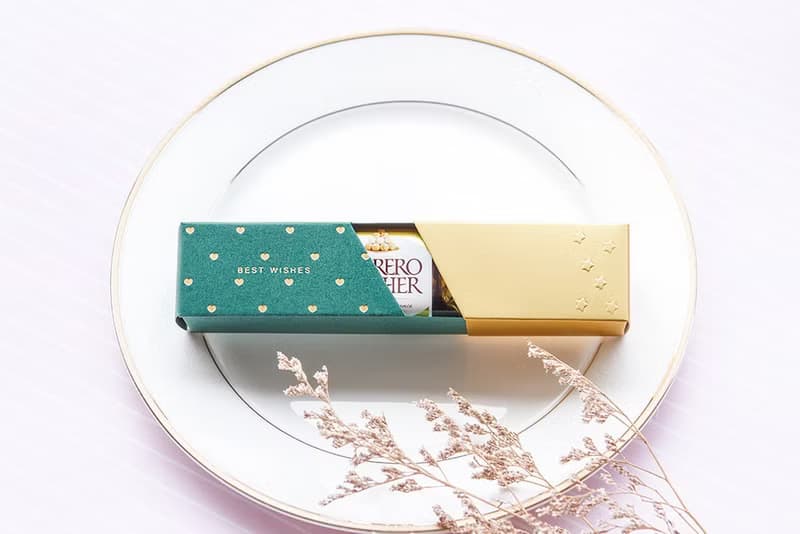時尚閃金包裝 金莎巧克力3顆入 實用禮物 禮盒 禮贈品 糖果 點心
