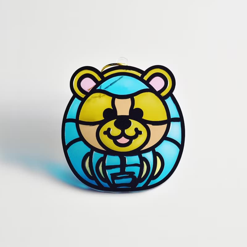 動物達摩(熊) 掛飾 l 蛇年 福貼 揮春 春聯 招財貓 招福貓