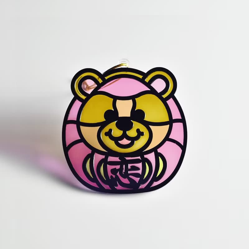 動物達摩(熊) 掛飾 l 蛇年 福貼 揮春 春聯 招財貓 招福貓