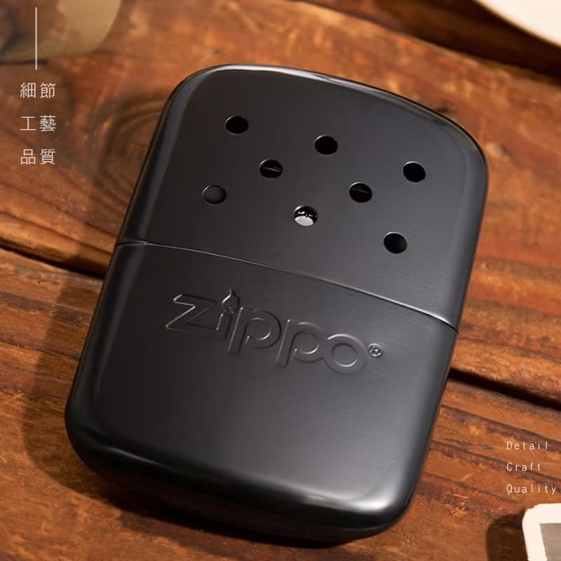 【ZIPPO官方旗艦店】 暖手爐-大(黑色-12小時) 40454