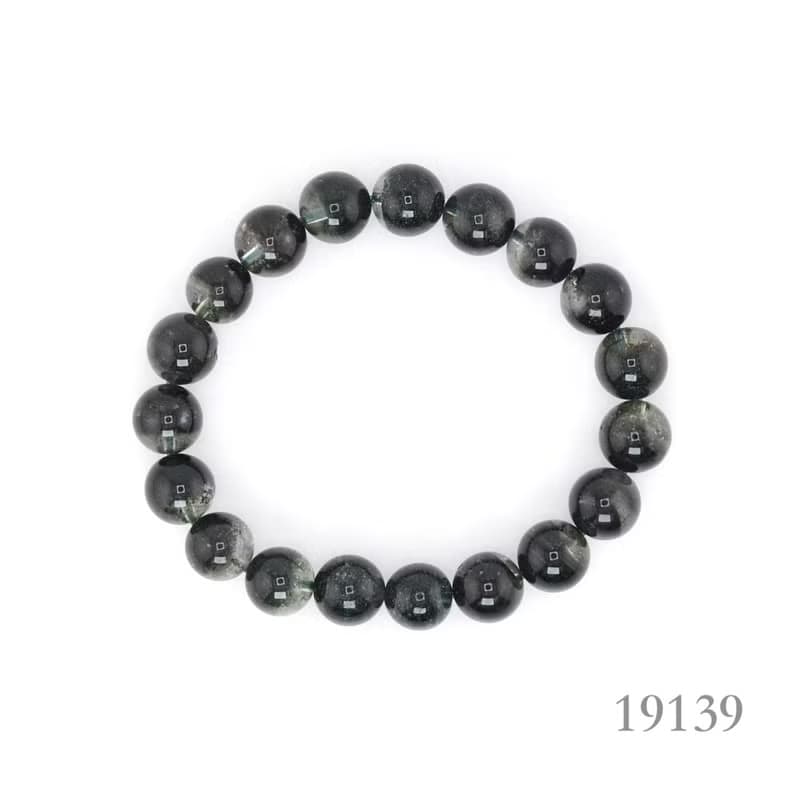 寶麗金珠寶-天然綠幽靈水晶手珠