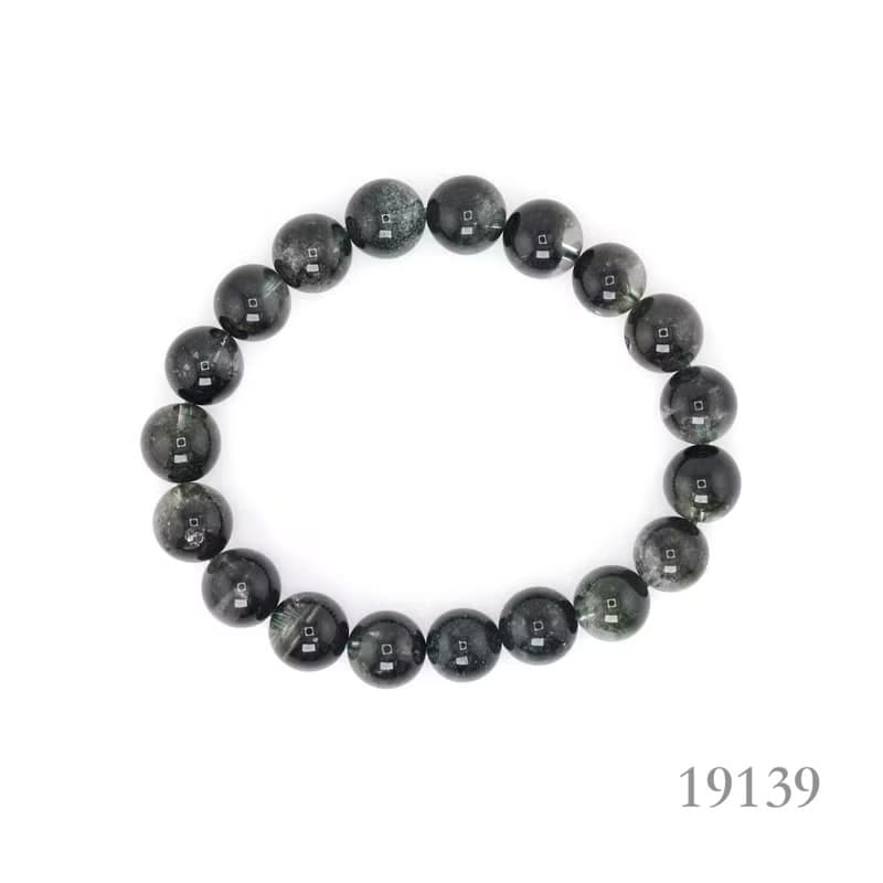 寶麗金珠寶-天然綠幽靈水晶手珠