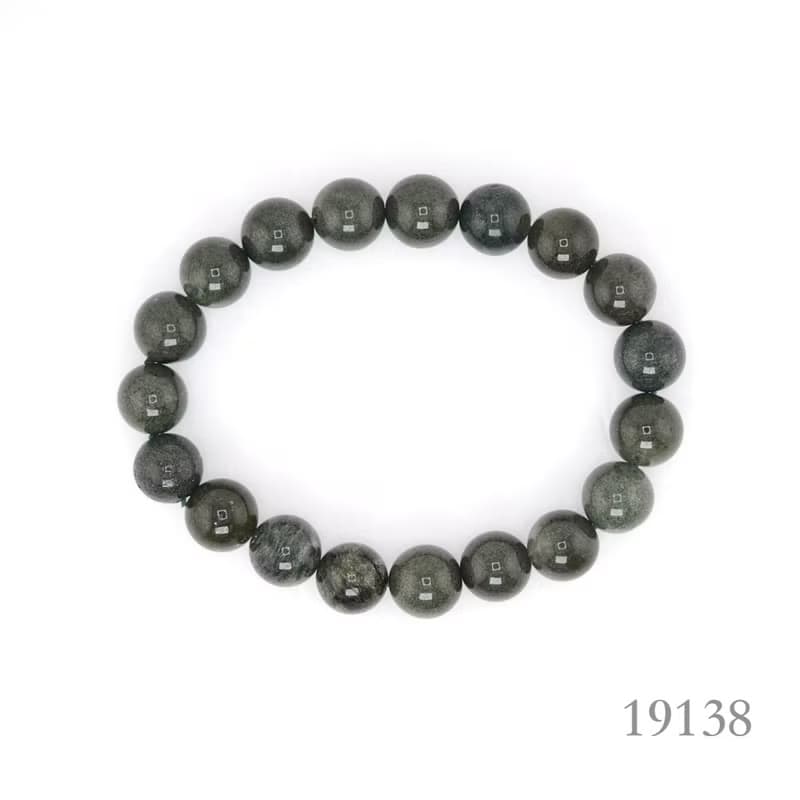 寶麗金珠寶-天然綠幽靈水晶手珠