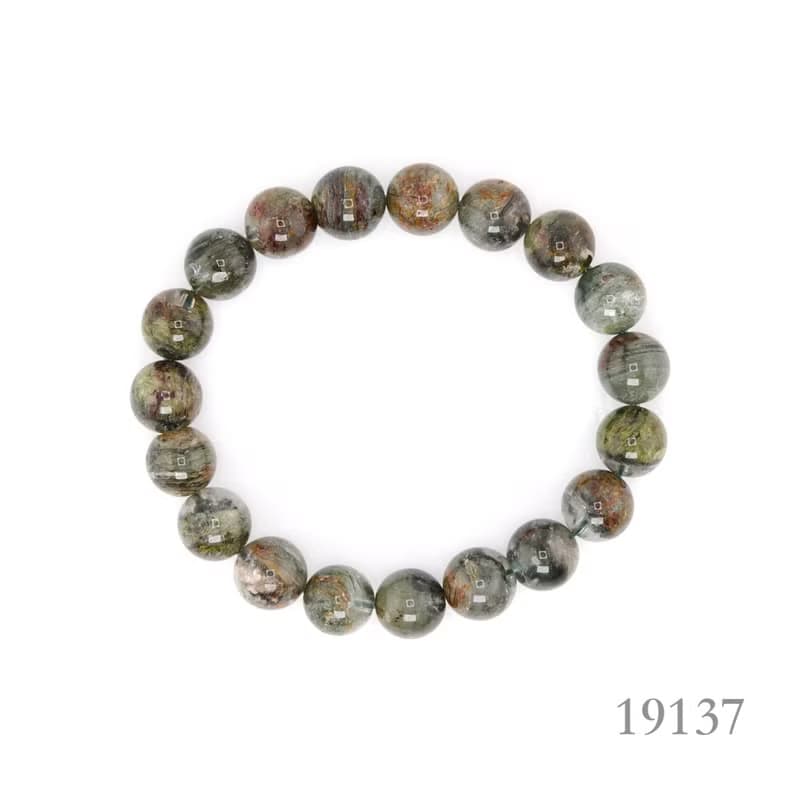 寶麗金珠寶-天然綠幽靈水晶手珠