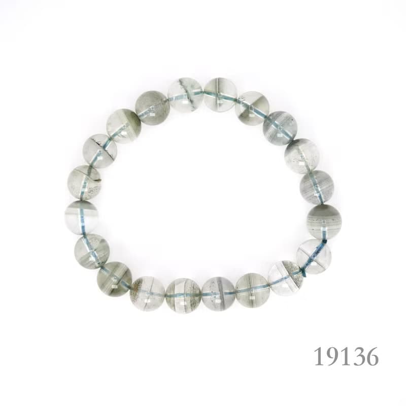 寶麗金珠寶-天然綠幽靈水晶手珠