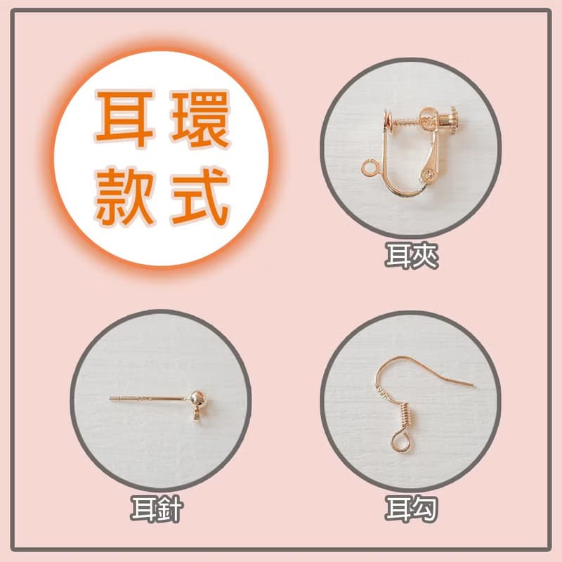 妍語手作 316醫療鋼 耳環 耳針 耳夾 耳墜 祭典 可愛 金魚 情人節