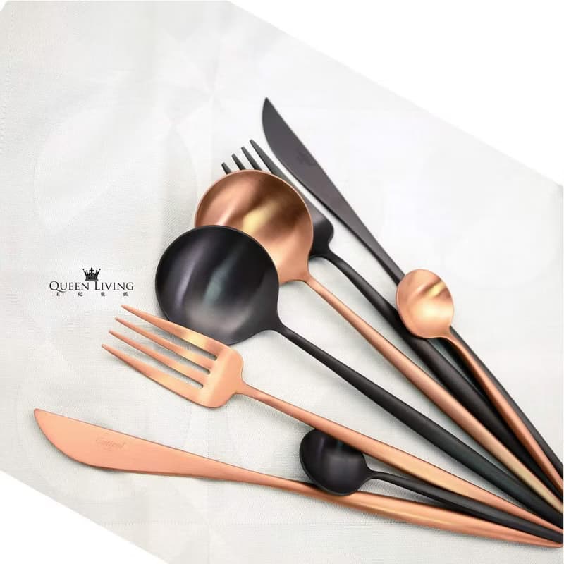 葡萄牙 Cutipol  MOON霧銅 17CM 點心匙