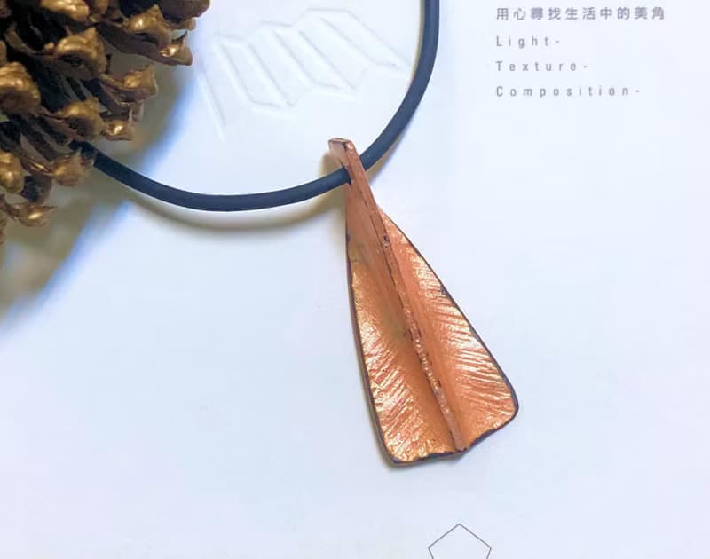 【體驗】金工手作│鍛敲紅銅+琺瑯項鍊│文化幣│台南旅遊