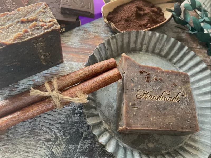 香草黑可可脂巧克力皂/歲月淬煉的味道/卓瑪愛象/手工皂