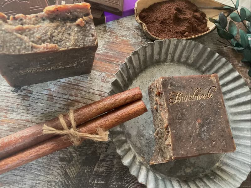 香草黑可可脂巧克力皂/歲月淬煉的味道/卓瑪愛象/手工皂