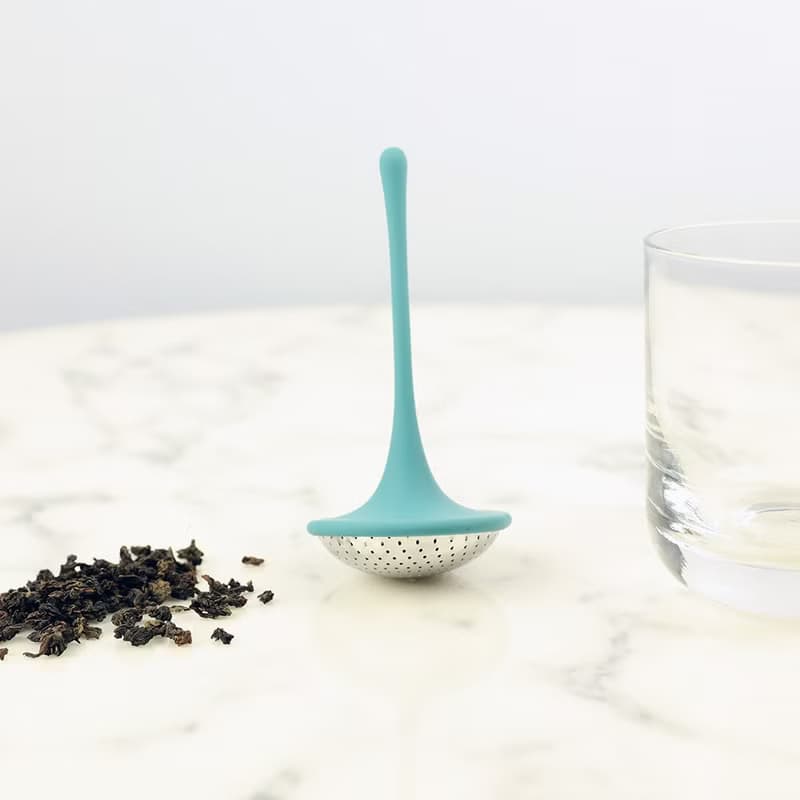 德國設計 Tea-totum / Tea Infuser- 旋轉陀螺泡茶隔/淺綠色