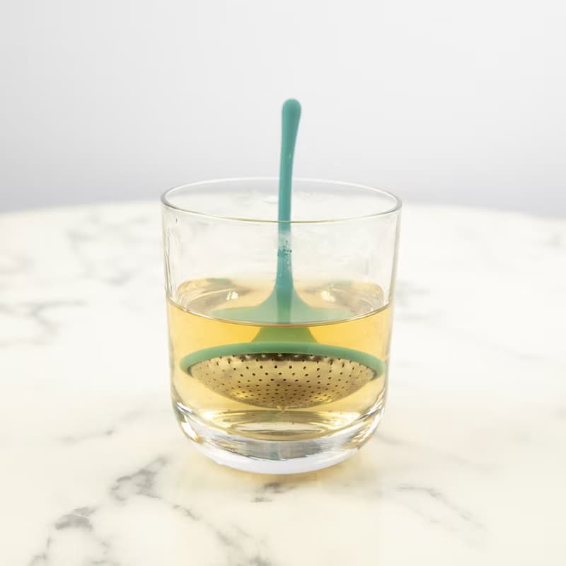 德國設計 Tea-totum / Tea Infuser- 旋轉陀螺泡茶隔/淺綠色