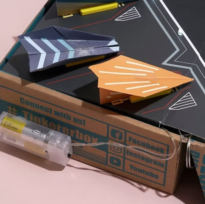 Tinkerer Box 兒童送禮 禮物 6嵗+飛機發射器 STEM創意 男孩女孩