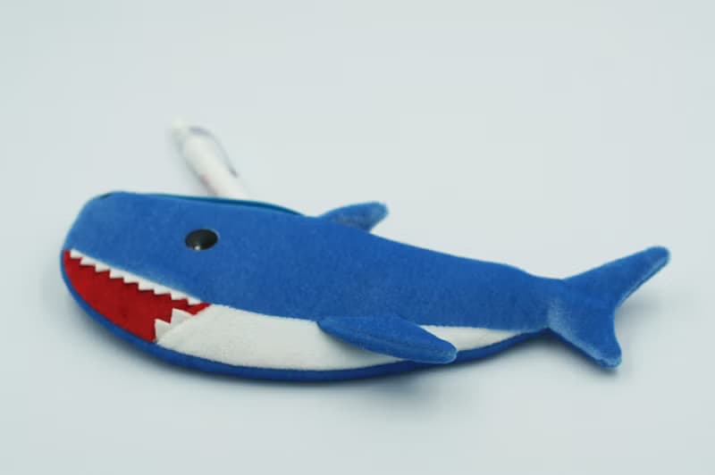 Bucute鯊魚兒童餐具袋/生日禮物/手工製作/交換禮物/快速到貨